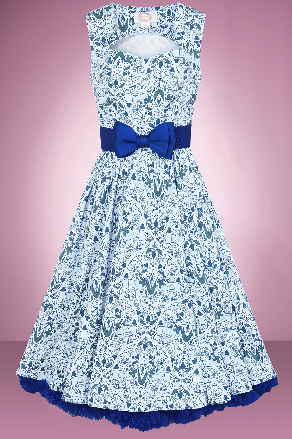 ‘Dachshund Through the Snow’ Swing Dress PRE ORDER