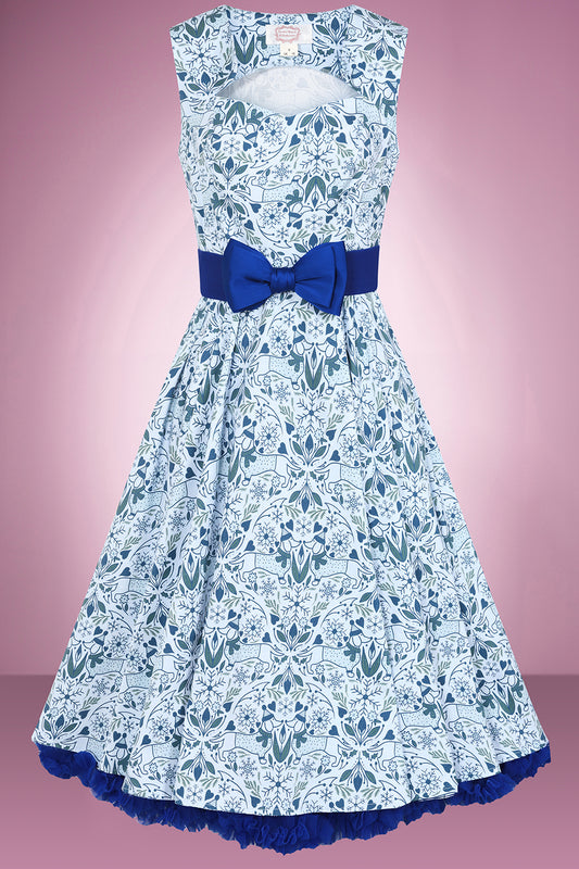 ‘Dachshund Through the Snow’ Swing Dress