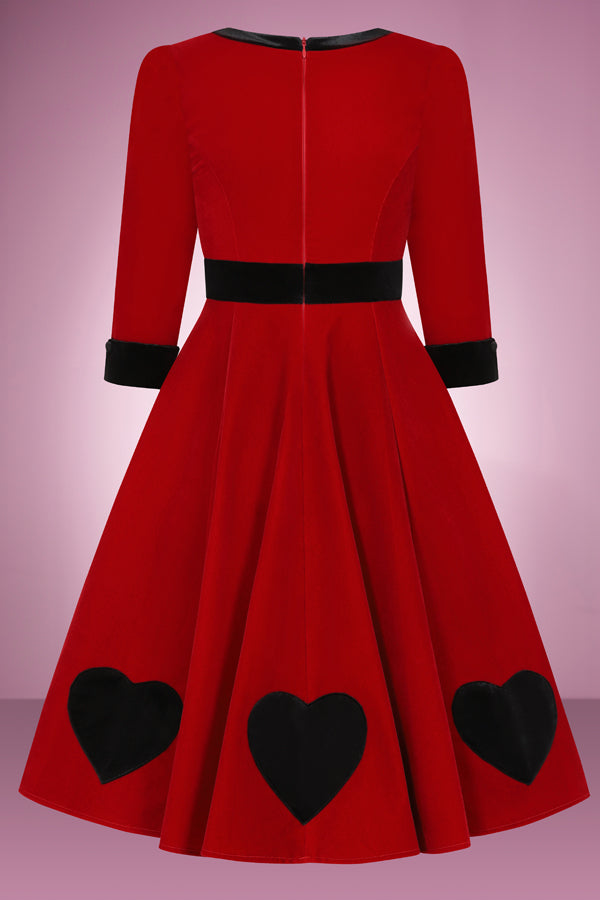 Queen of Hearts Swing Dress