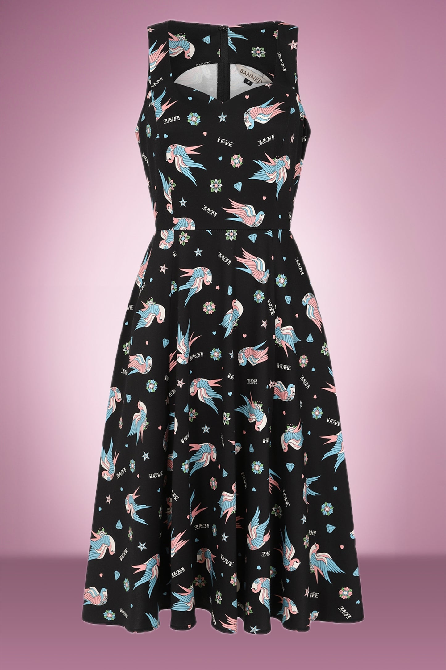Love Birds Swing Dress