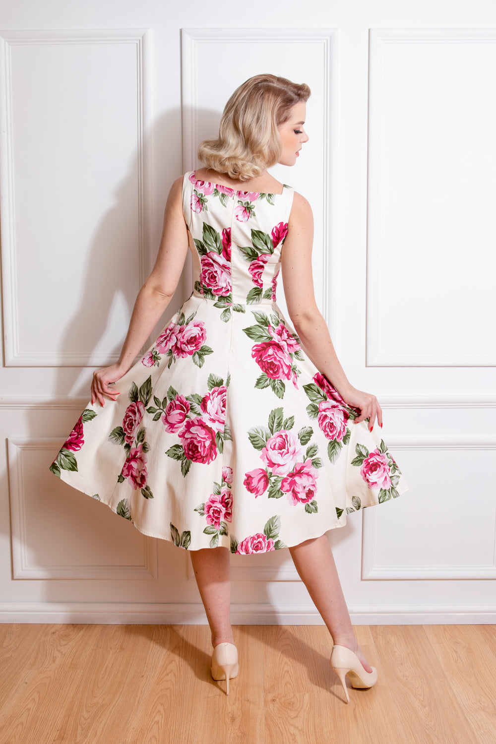 Francis floral Swing Dress