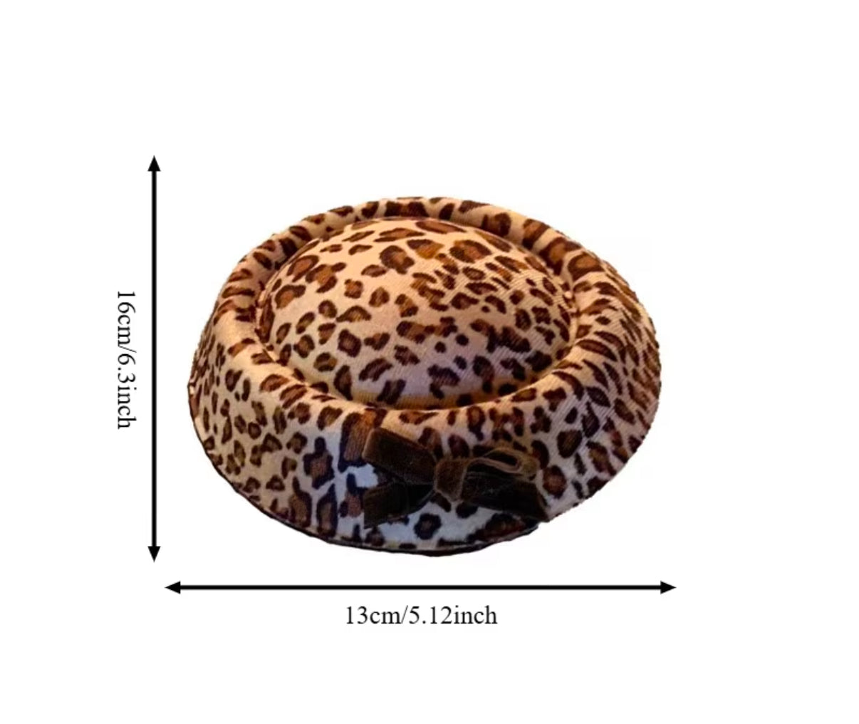 Leopard Fascinator