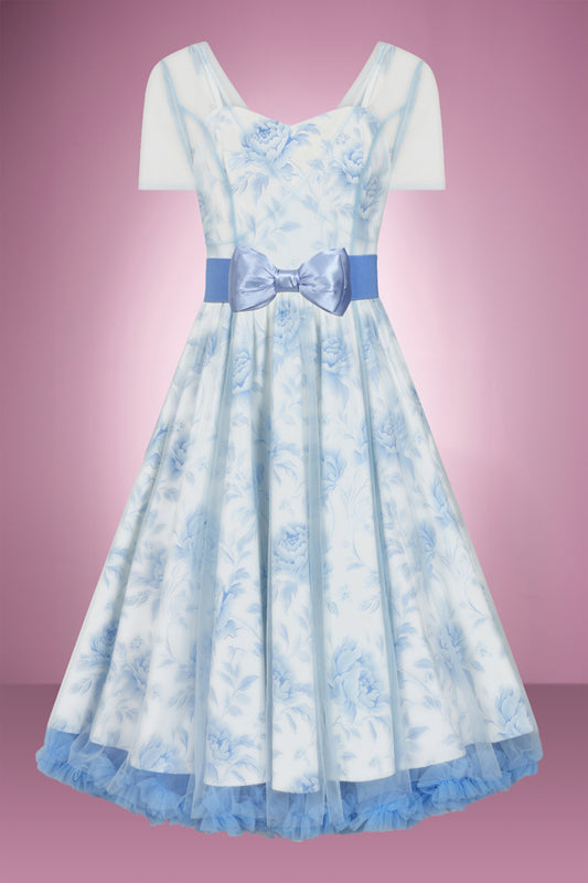 Porcelain Swing Dress