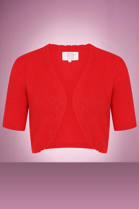 Red Briony Bolero