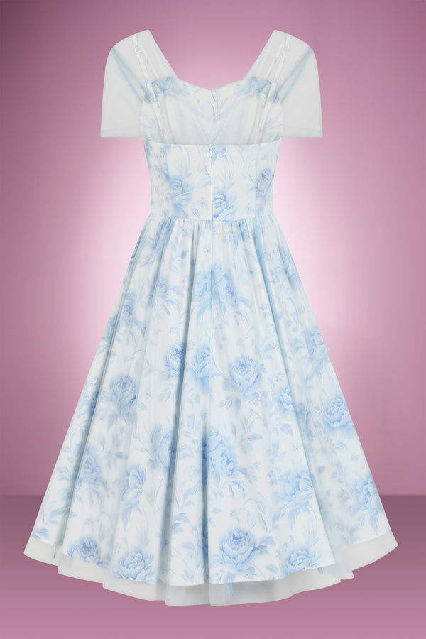 Porcelain Swing Dress