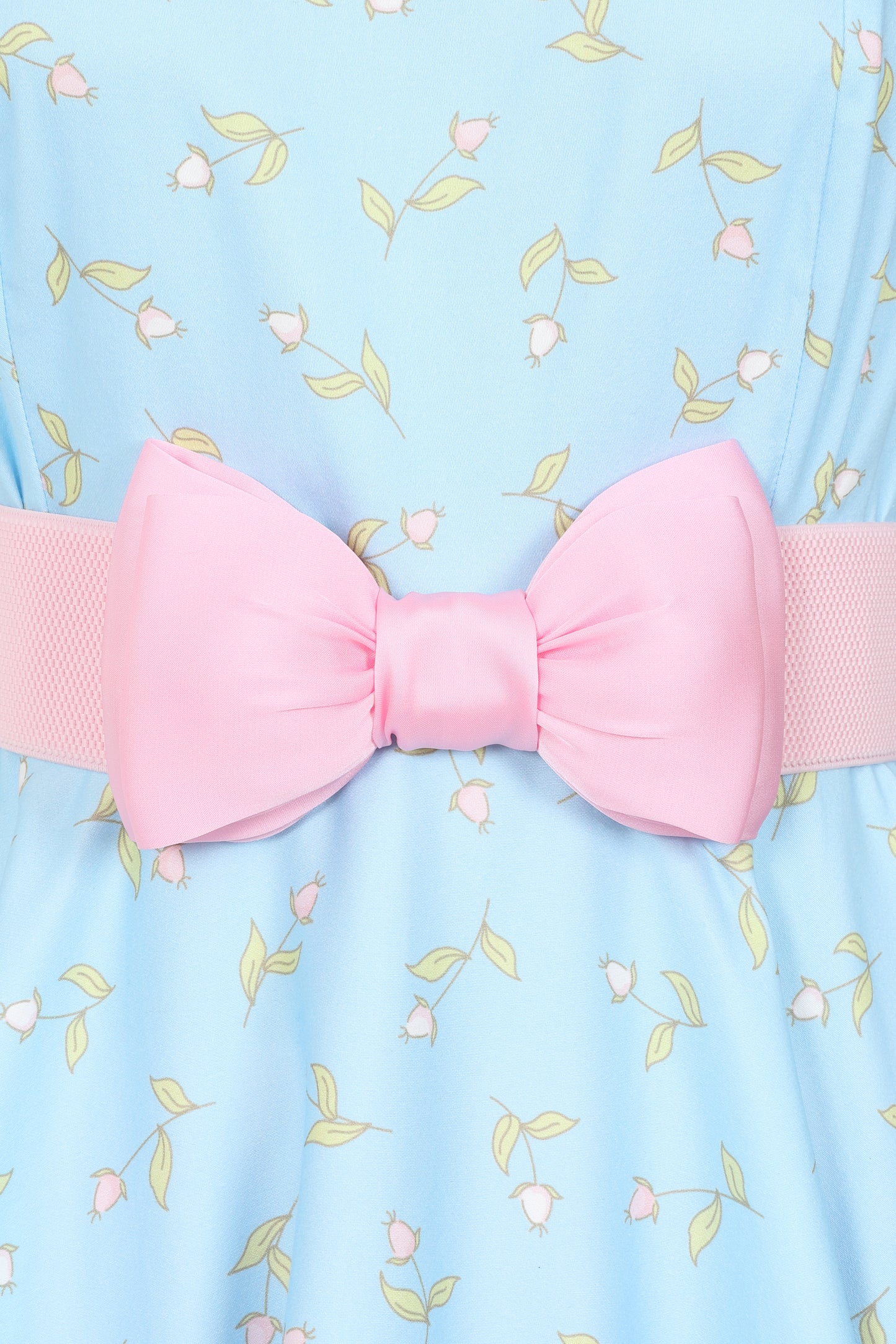 Spring Ditsy Swing Dress