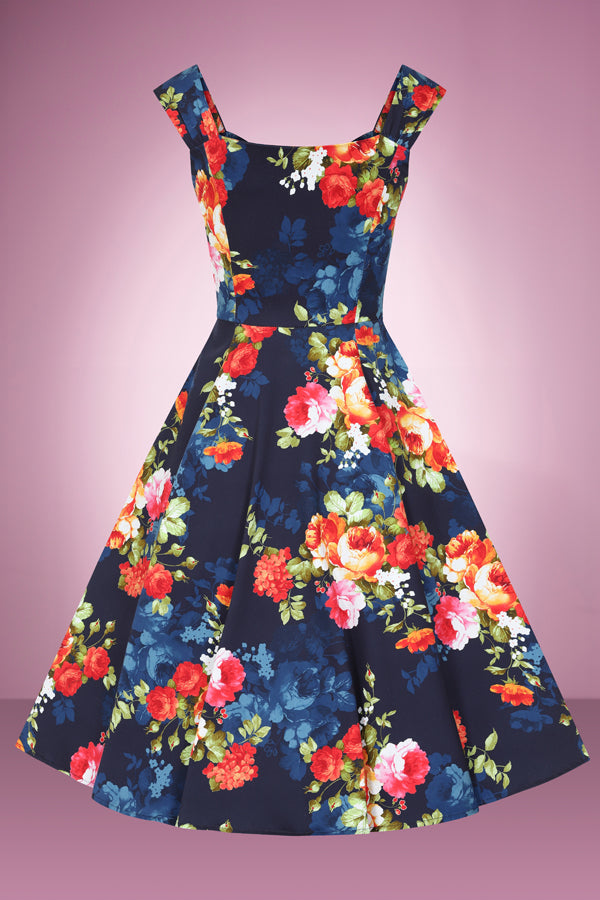 Jutty Rose Swing Dress