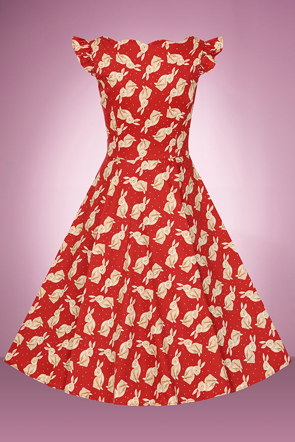 ‘Oh Bunny’ Swing Dress