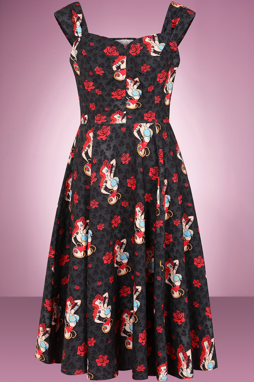 Jessica Rabbit Swing Dress
