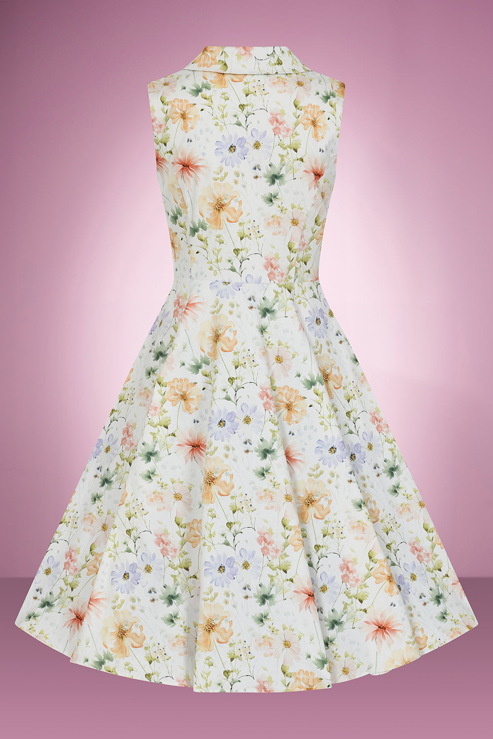 Watercolour Wonder Swing Dress