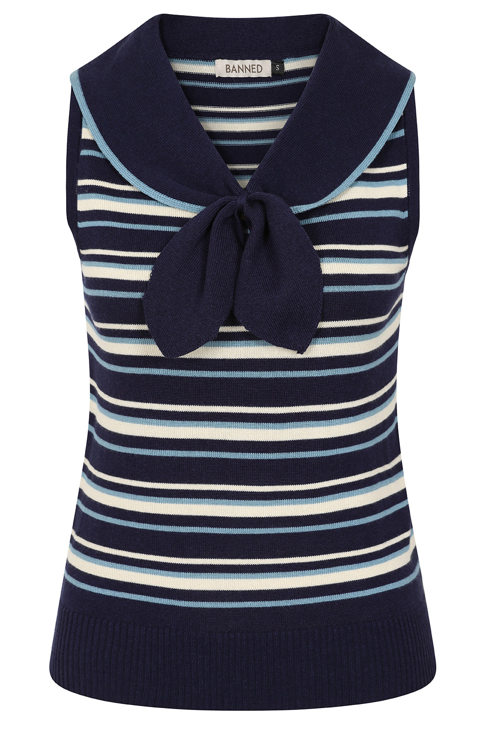 Nora Striped Knit Top