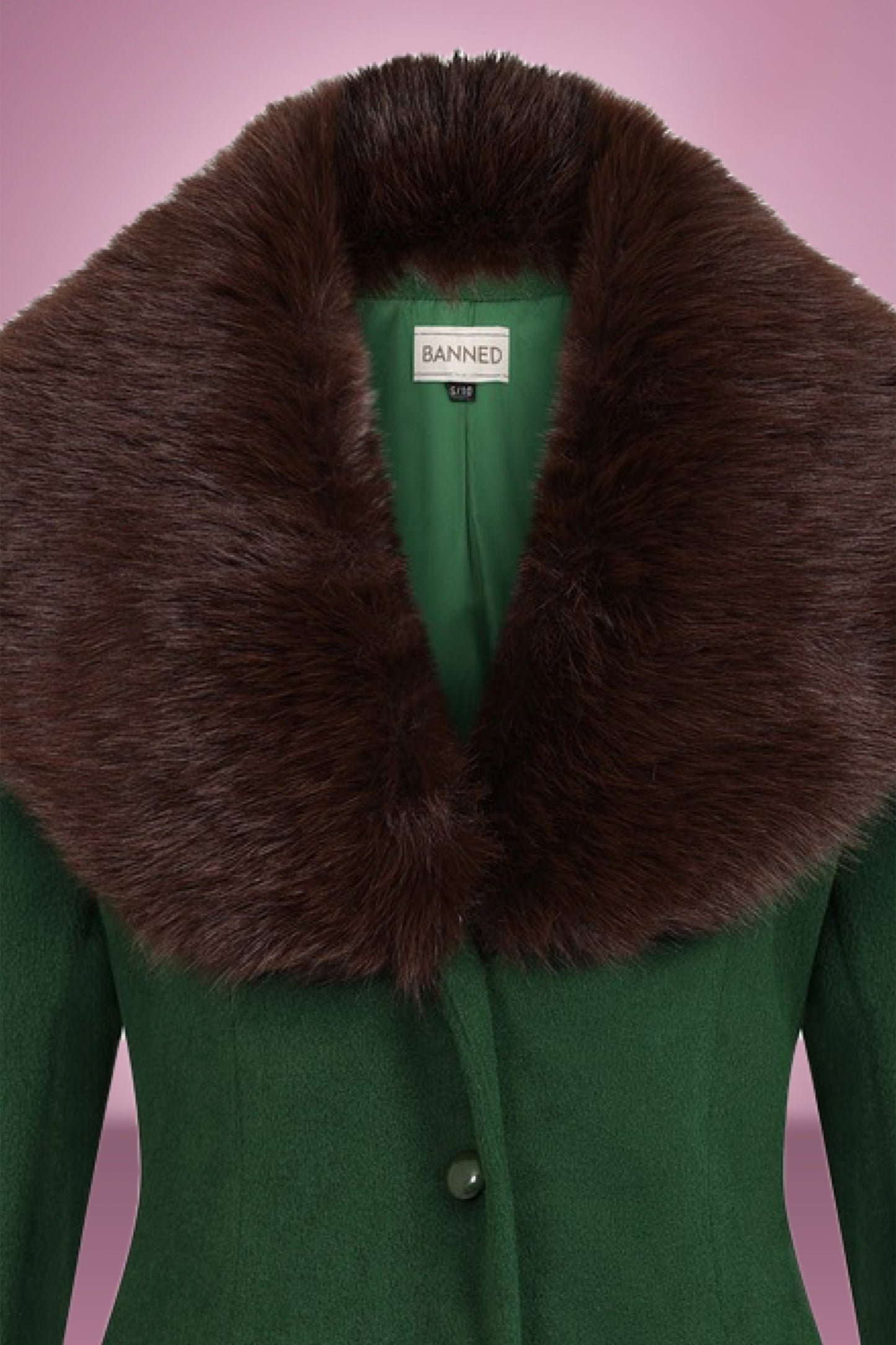 Green Ginger Swing Coat