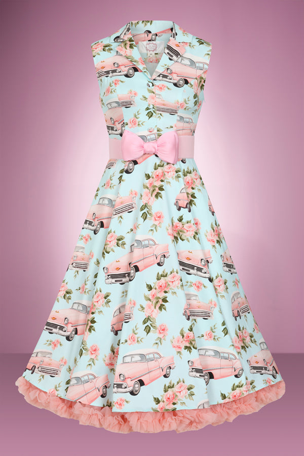 Pink Cadillac Swing Dress