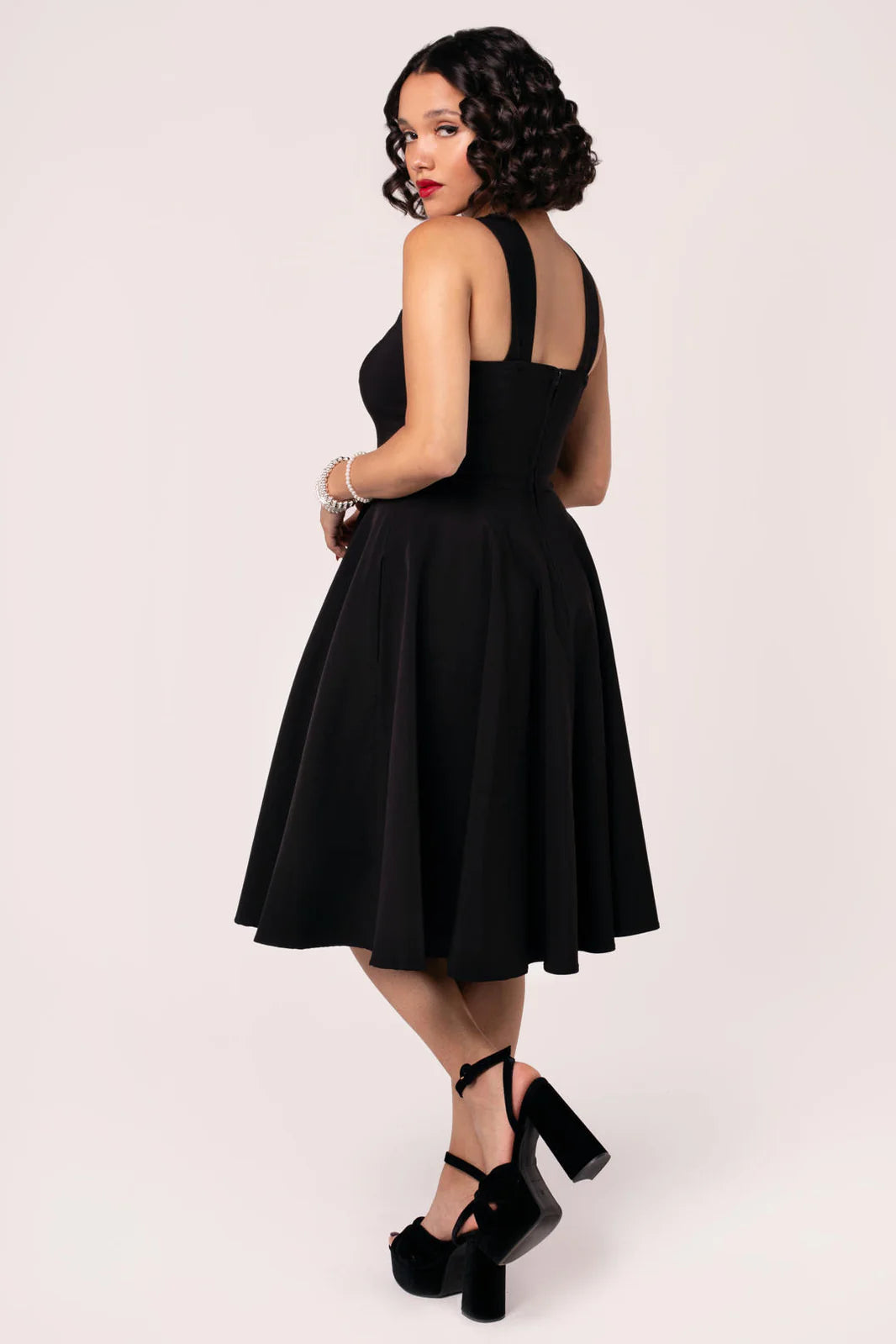 Gina G Swing Dress in Black
