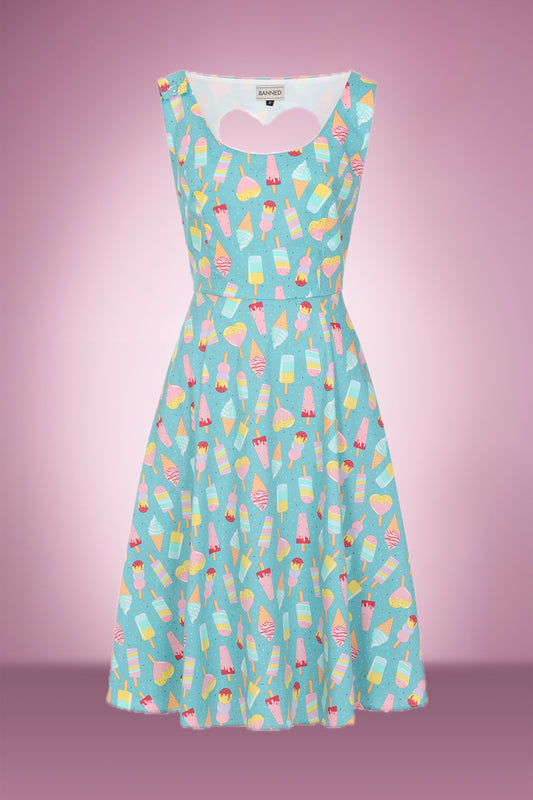 I Scream for Ice Cream Swing Dress