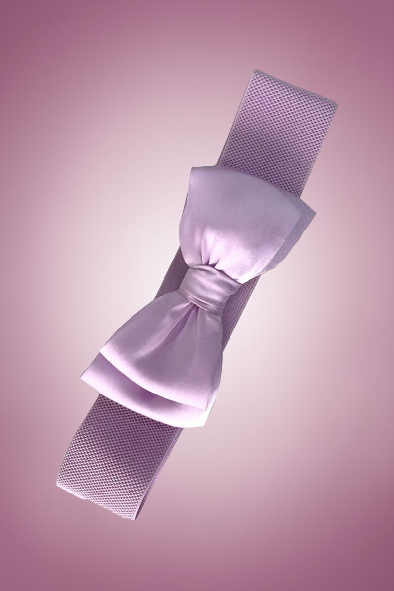 Beau Bow Belt - Lilac