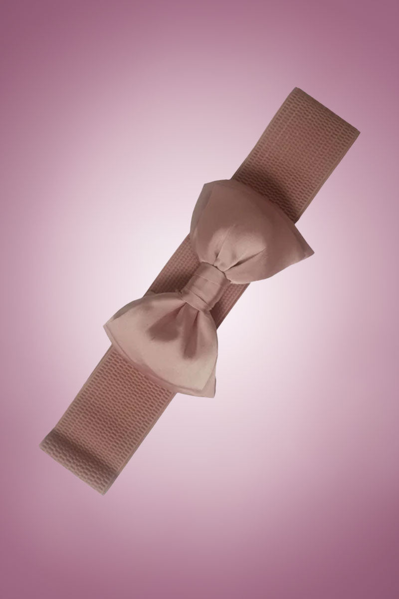 Beau Bow Belt - Taupe