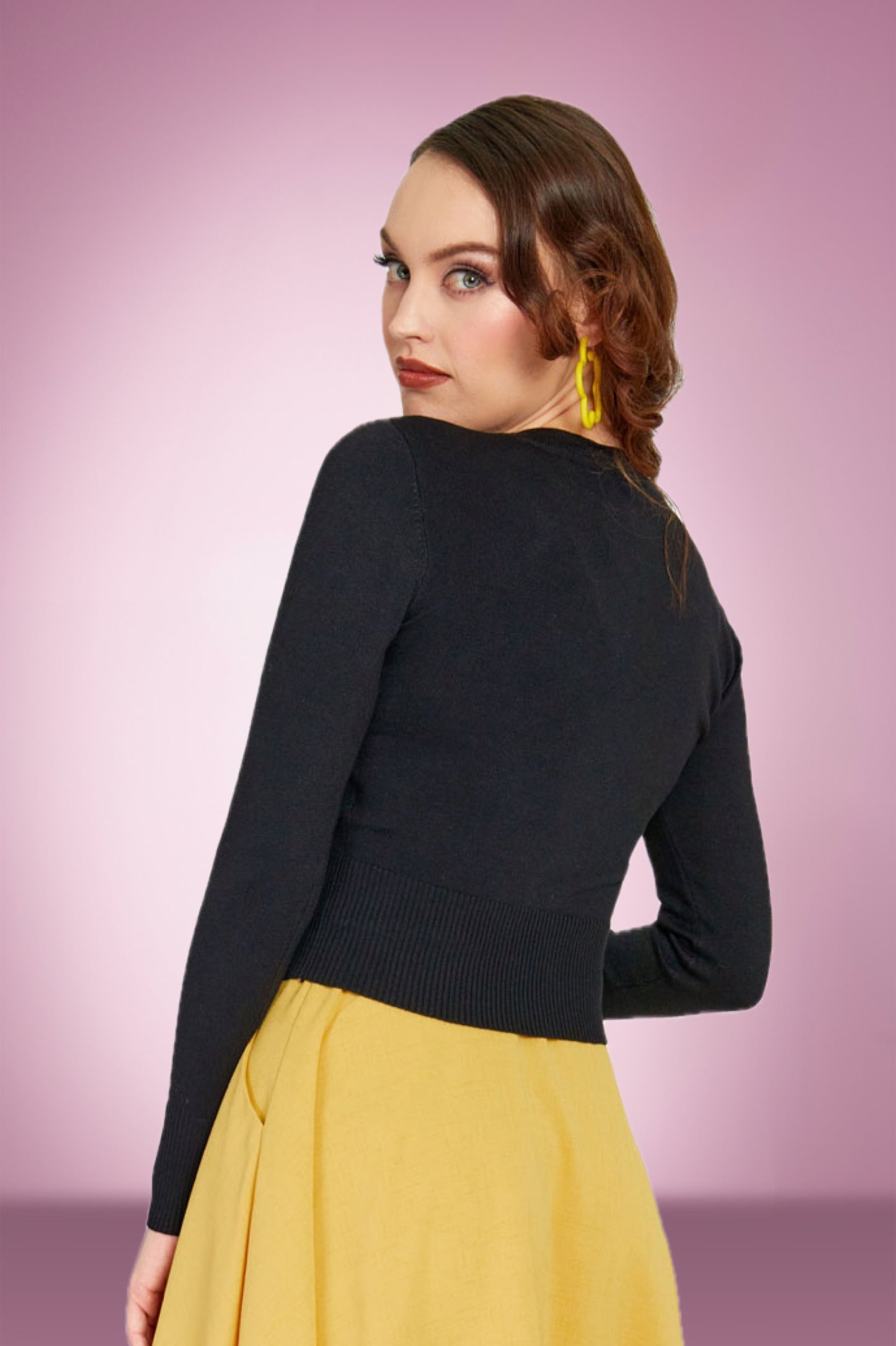 Take Flight Cardi in Black