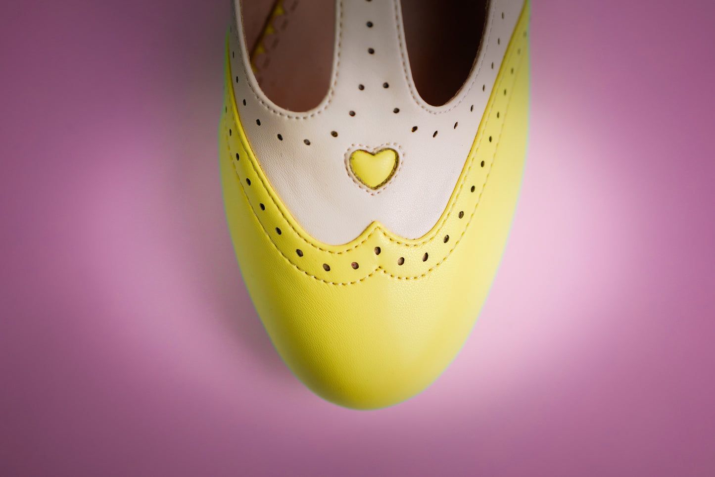 Betty Brogues in Lemon Top Photo