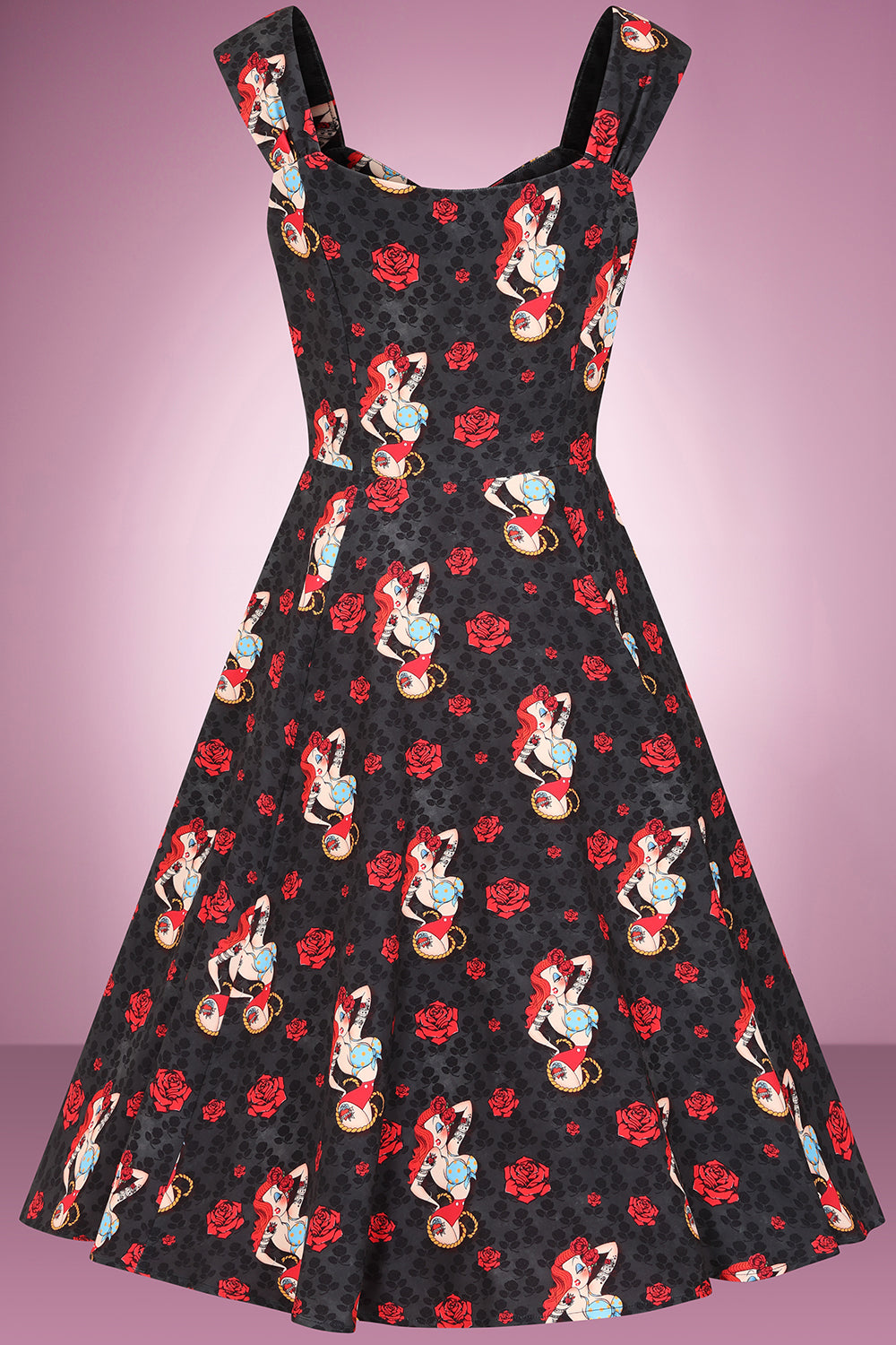 Jessica Rabbit Swing Dress