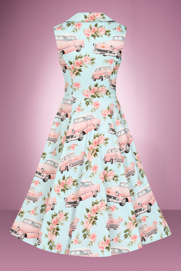 Pink Cadillac Swing Dress