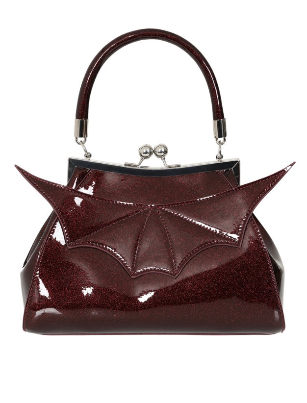 Elvira burgundy Handbag