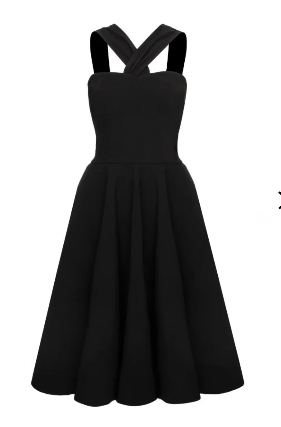 Gina G Swing Dress in Black