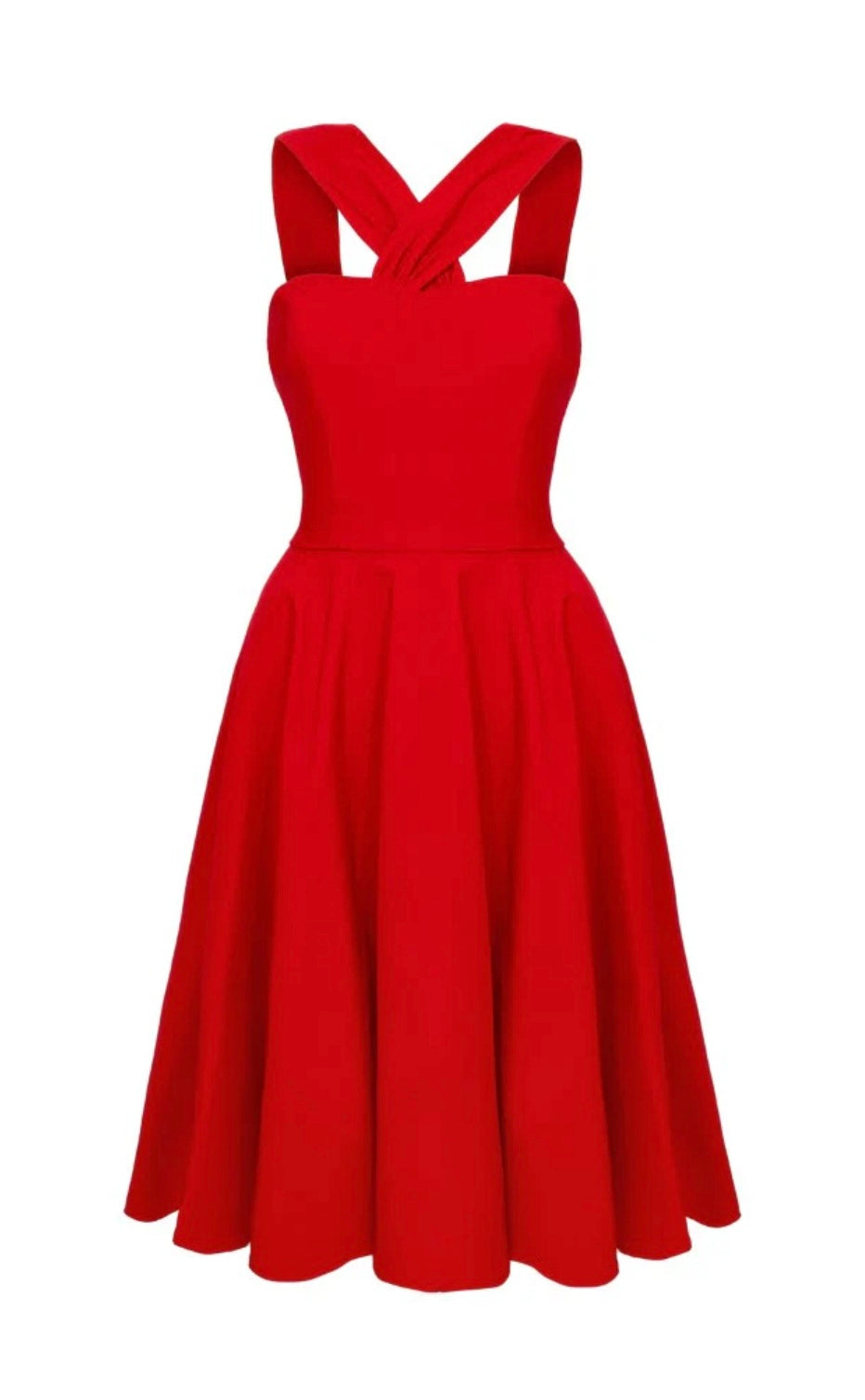 Gina G Swing Dress in Red