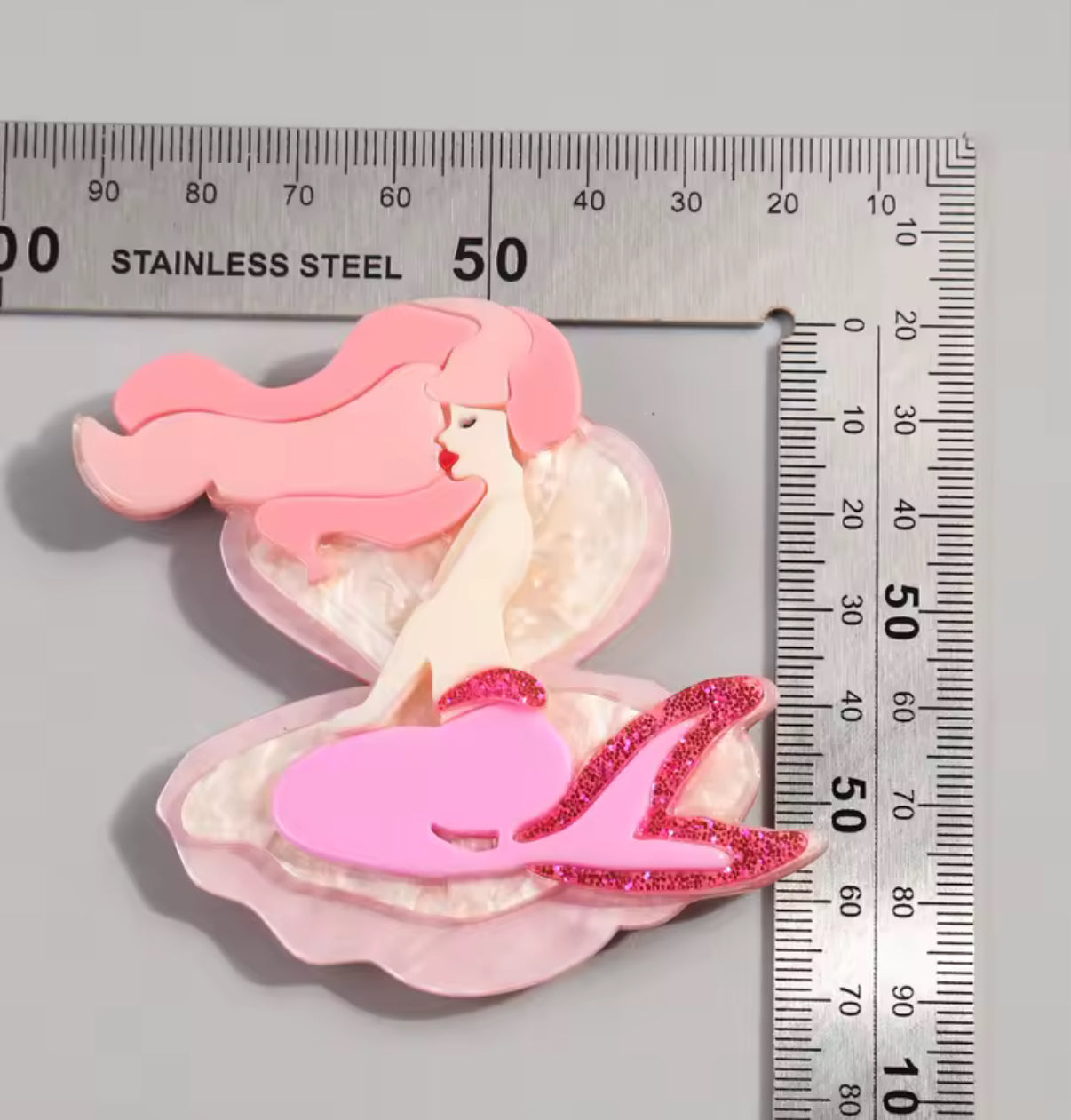 Mermaid Pearl Brooch