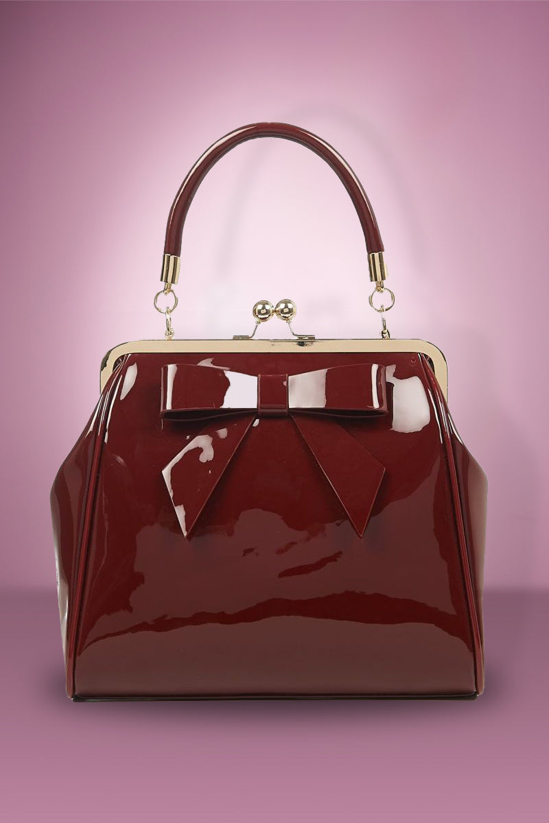 Tallulah Handbag - Burgandy