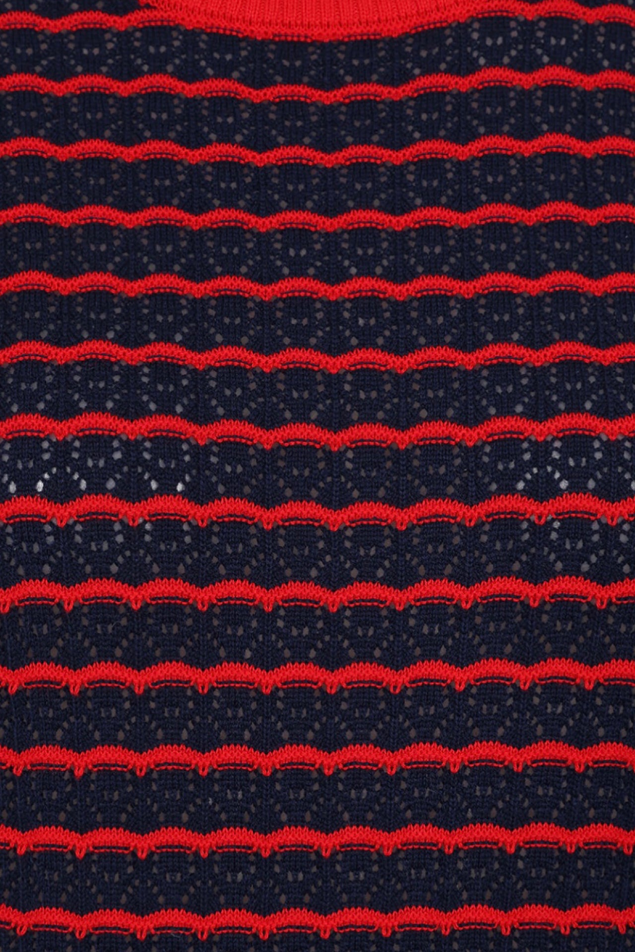 Serena Jumper Navy & Red