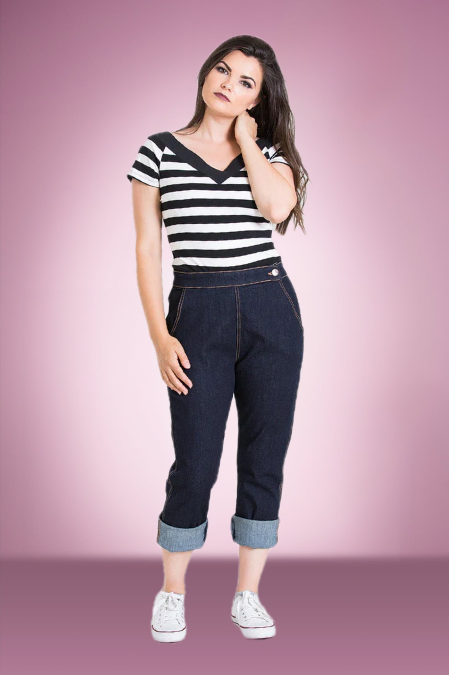 Donna Denim capris