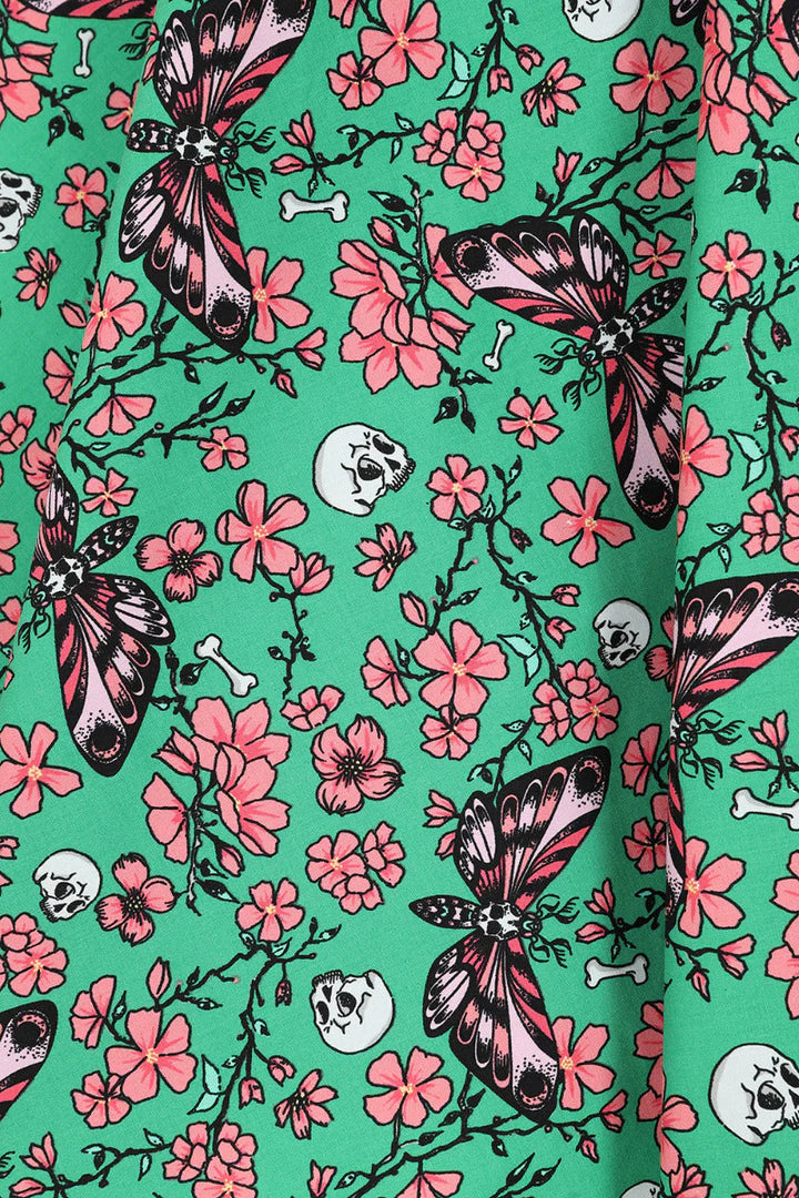 HB butterfly swing skirt