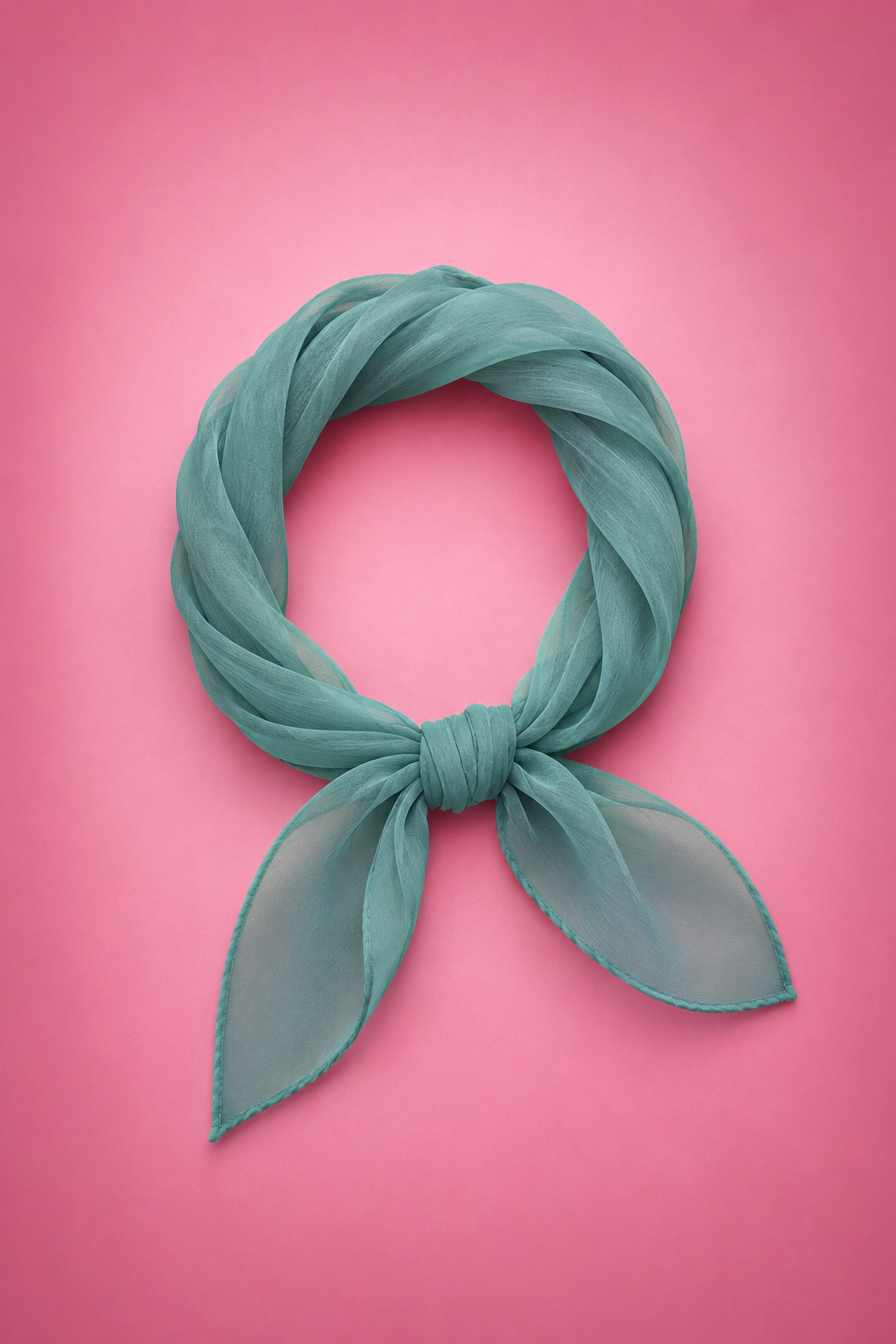 Haifa Head and Neck Scarf in Sea Green