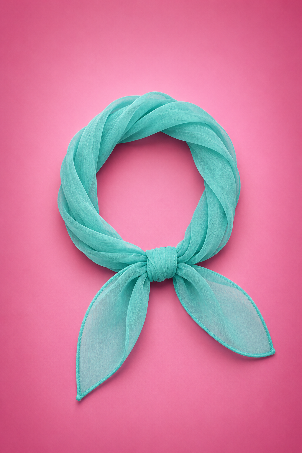 Haifa Head and Neck Scarf in Mint