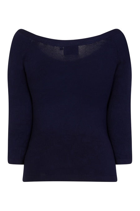 Maiden Top in Navy
