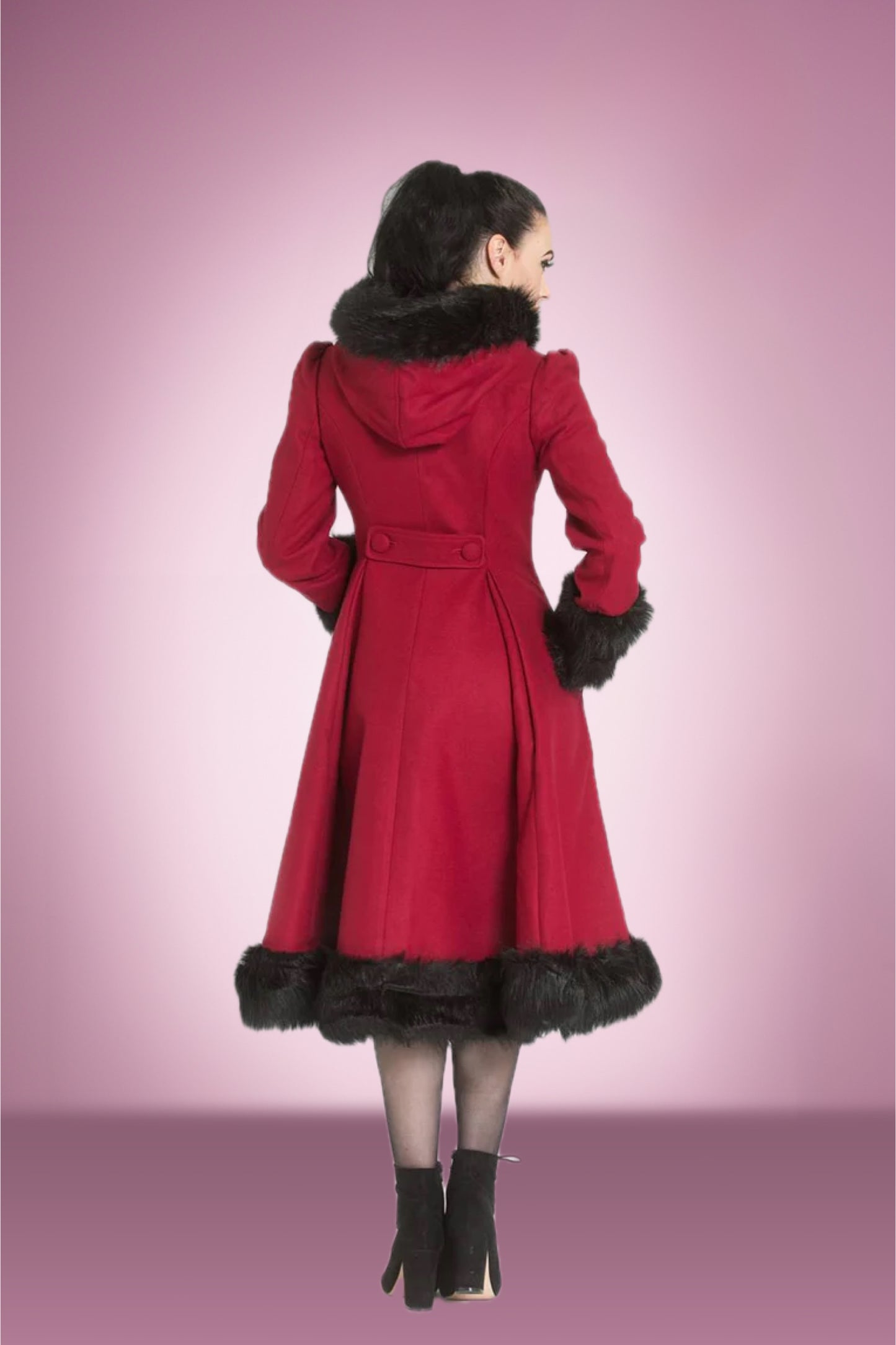 Red Riding Hood Swing Coat
