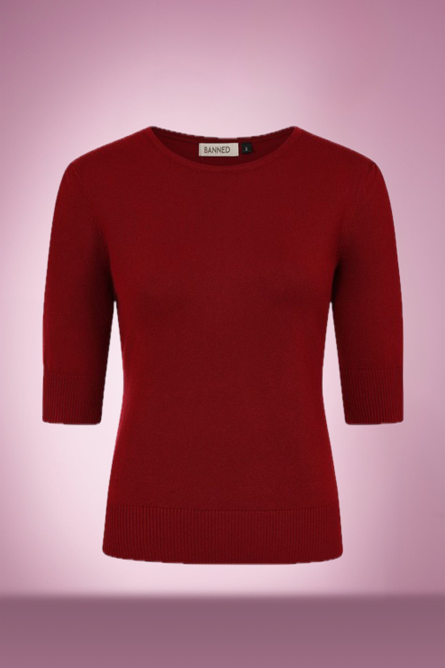 Gracie Jumper in Burgundy