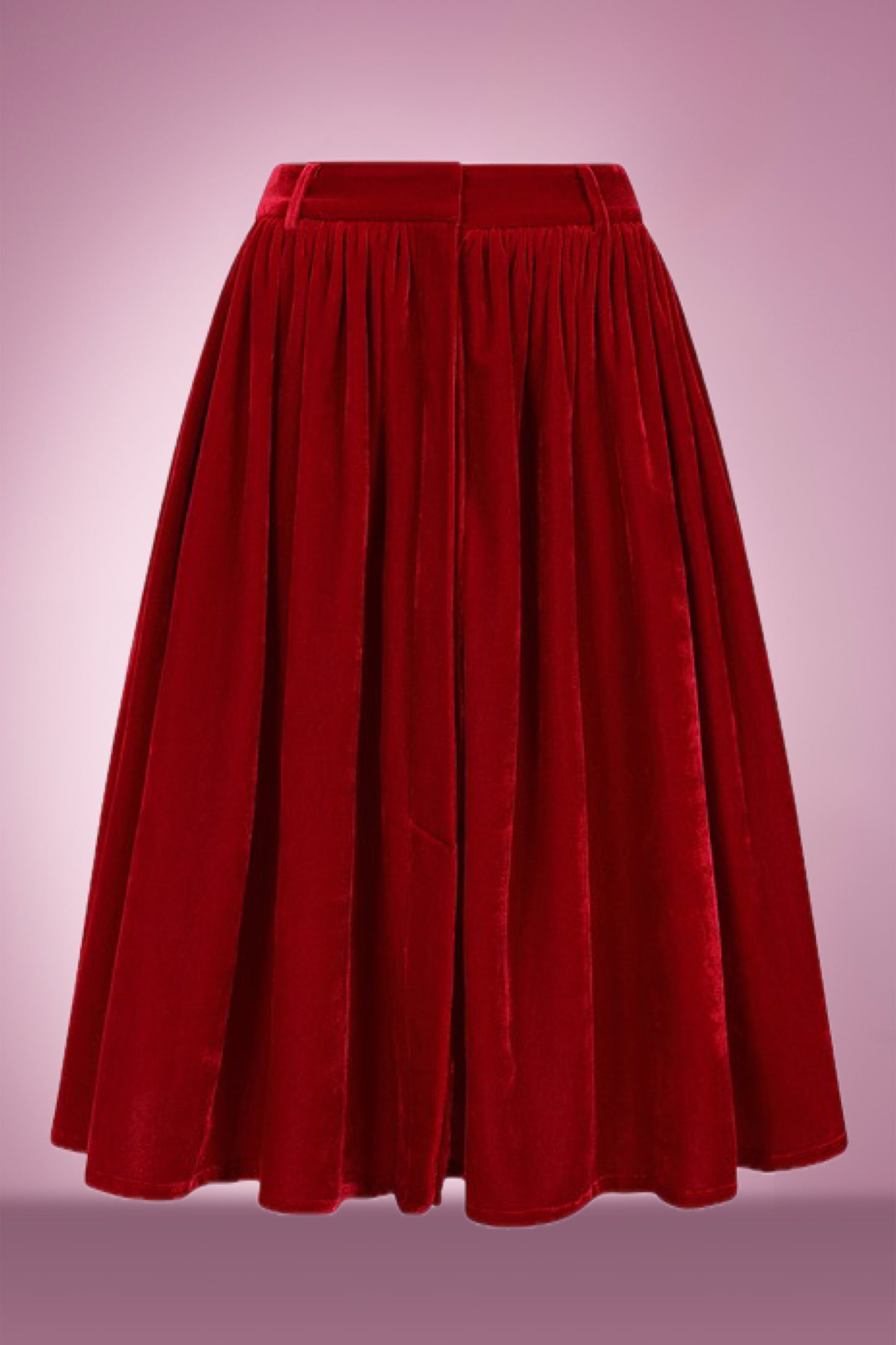 Vivian Velvet Circle Skirt