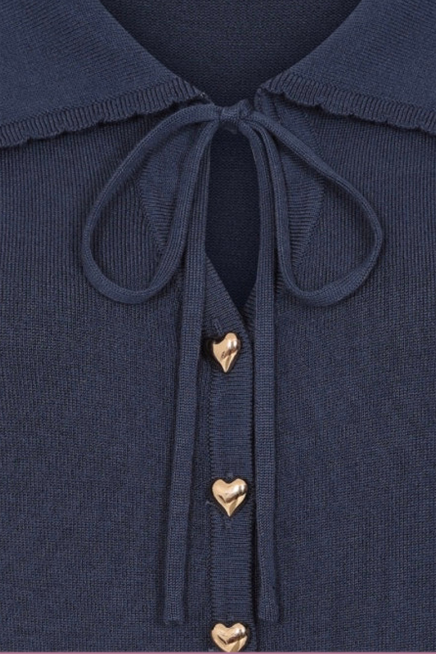 Doris Day Navy Cardi