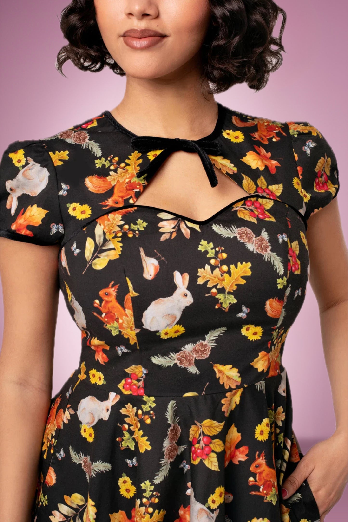 Hop to it Swing Dress
