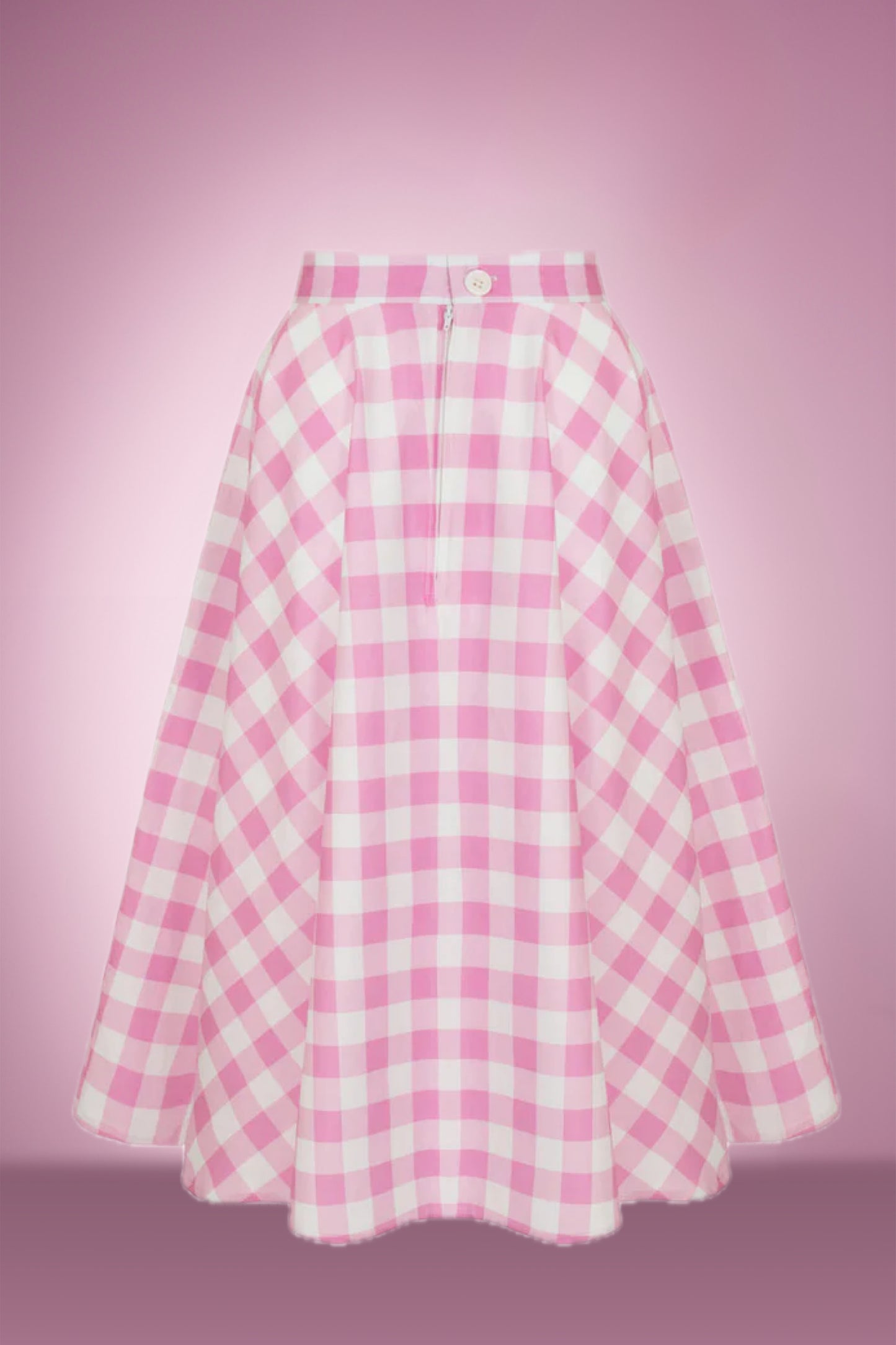 Barbie Gingham Swing Skirt