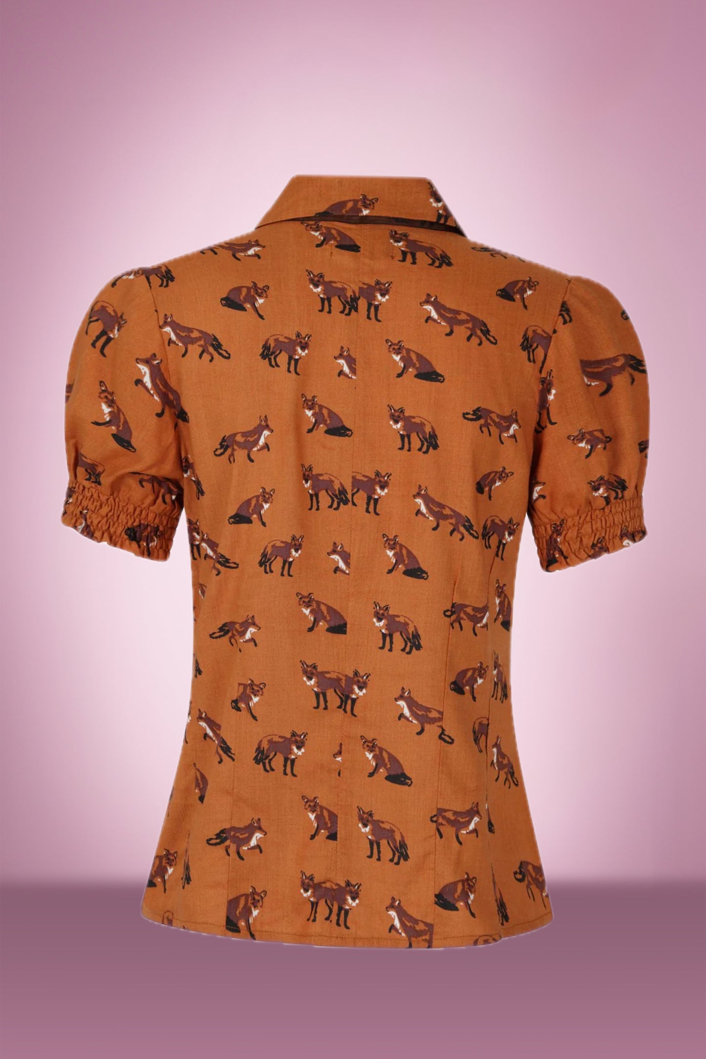 Foxy Blouse in Brown