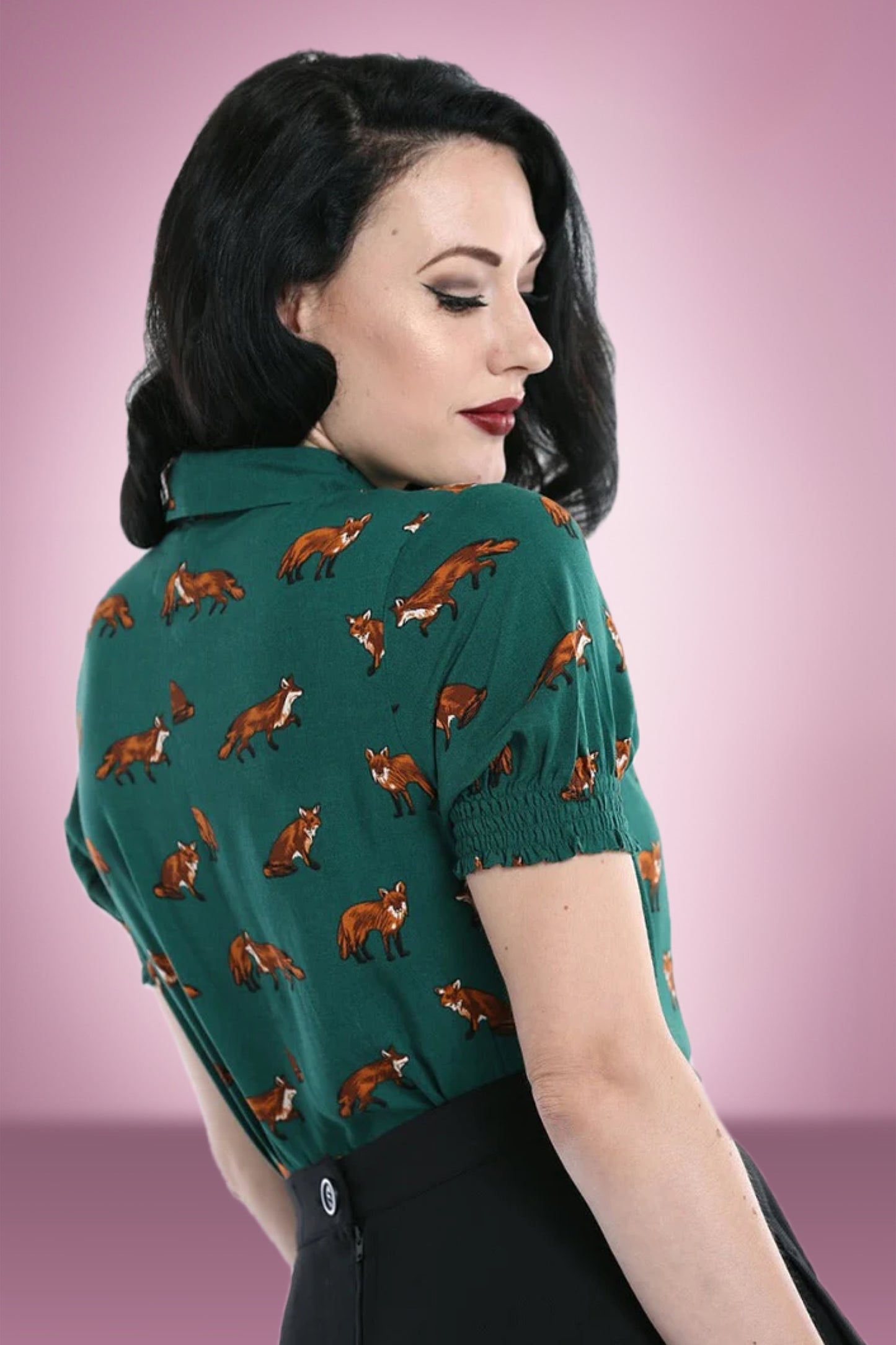 Foxy Blouse in Green