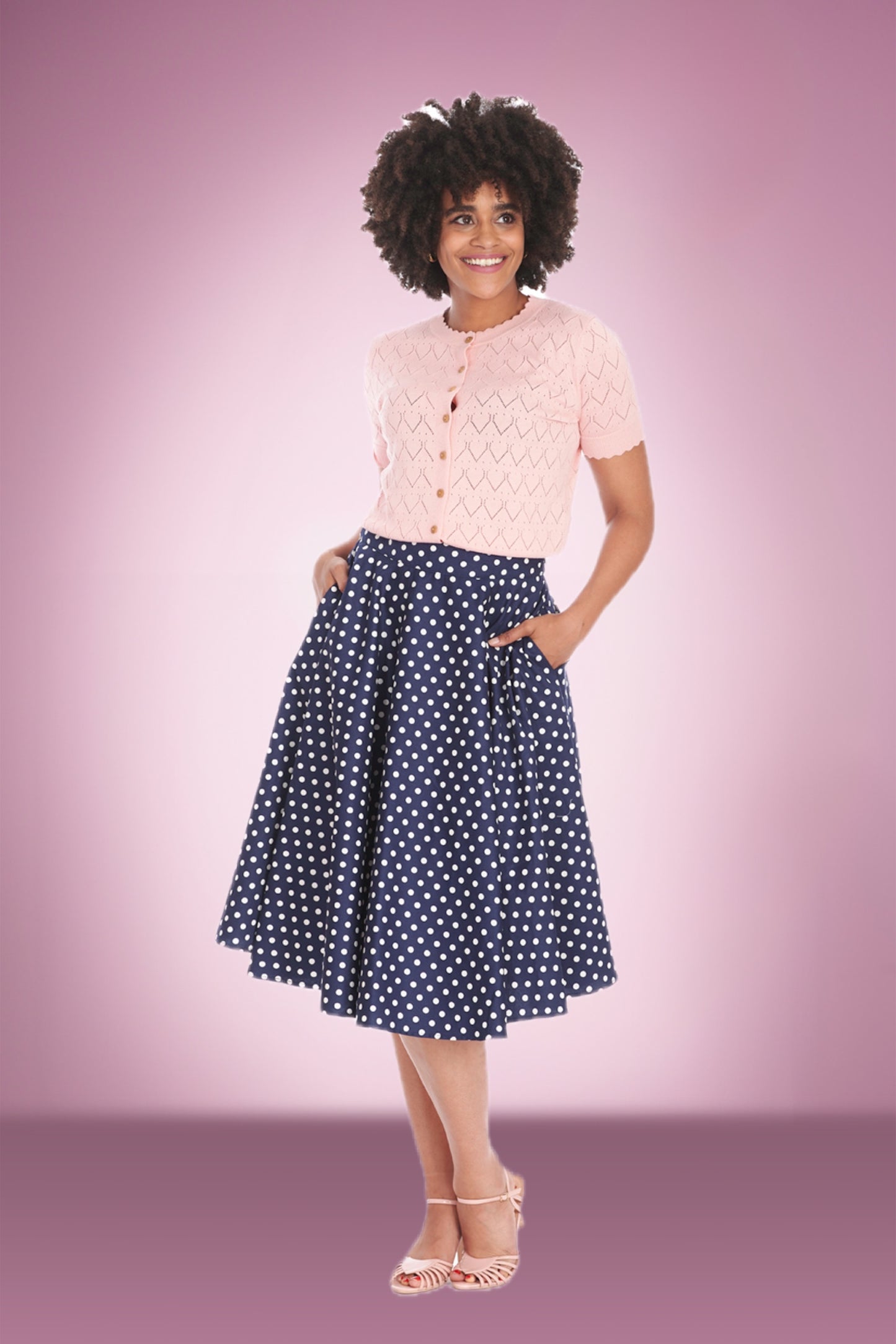 Polka Dot Days Circle Skirt