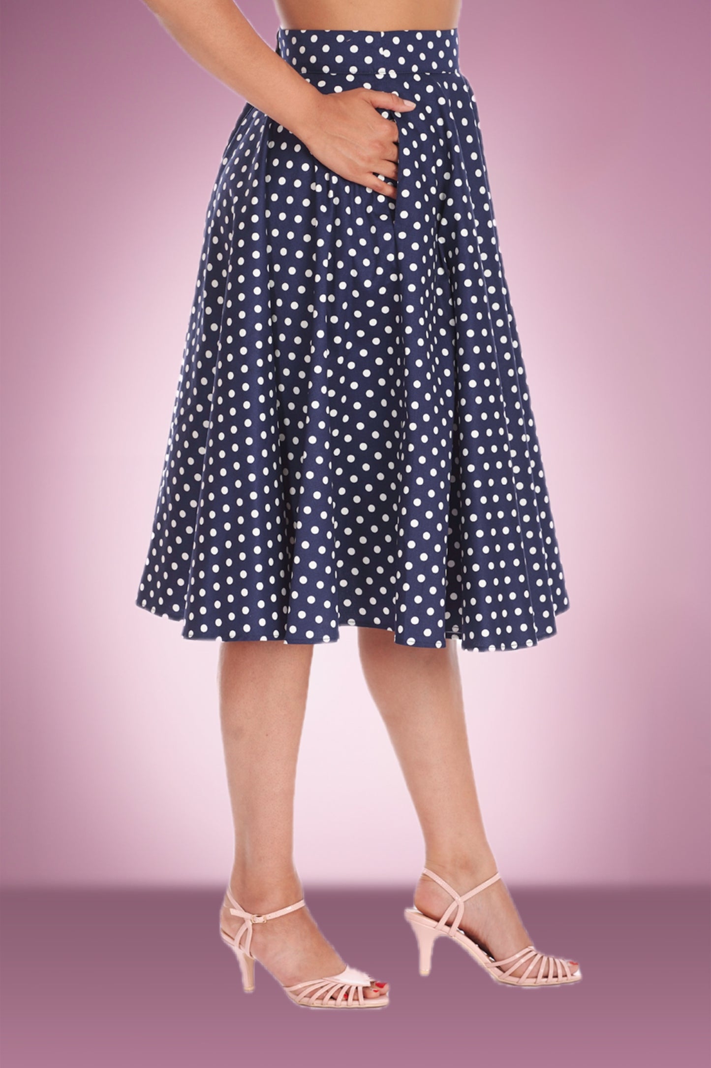 Polka Dot Days Circle Skirt