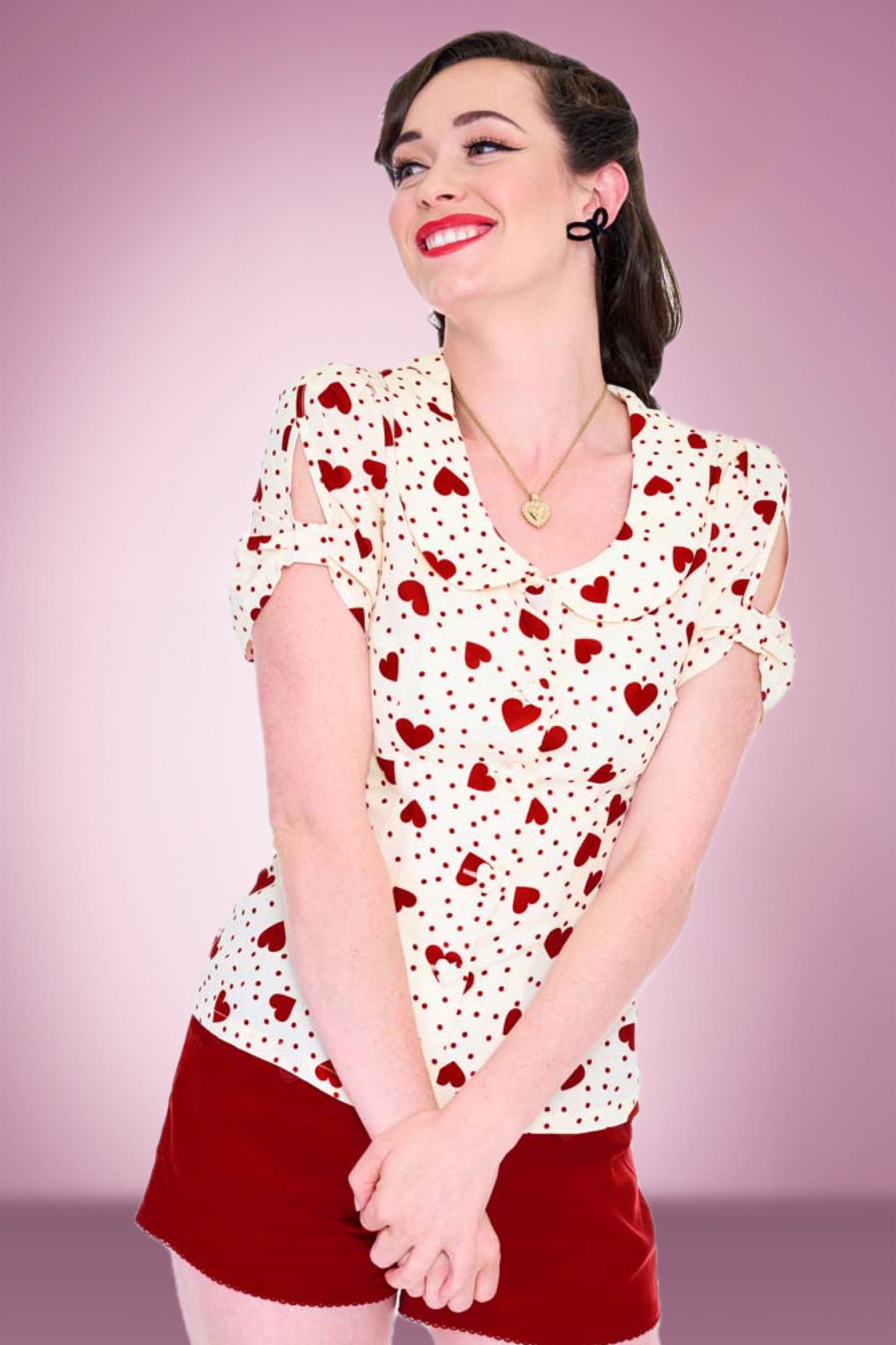 Cupid Love Heart Blouse