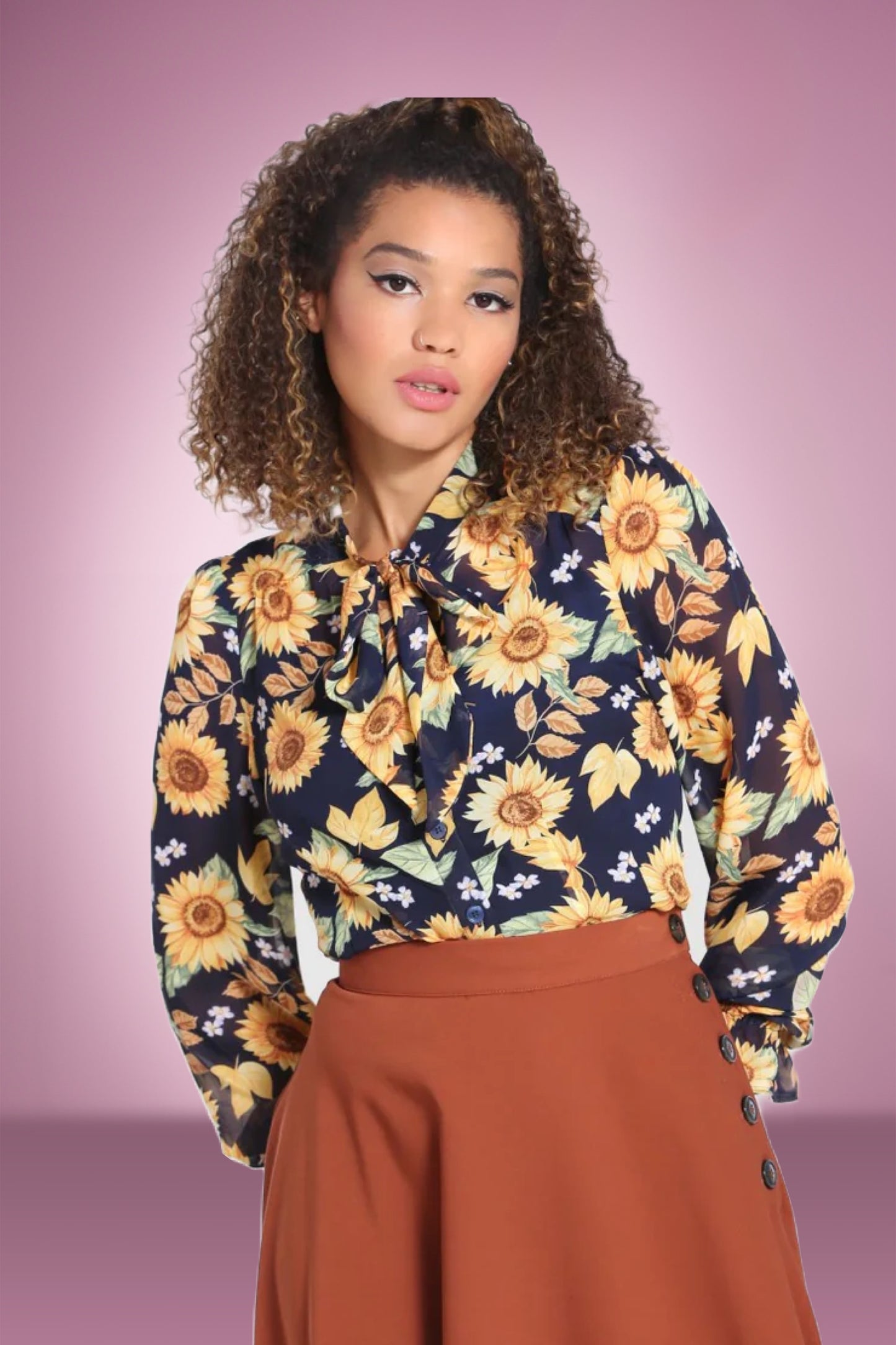 Sonnie Sunflower Blouse