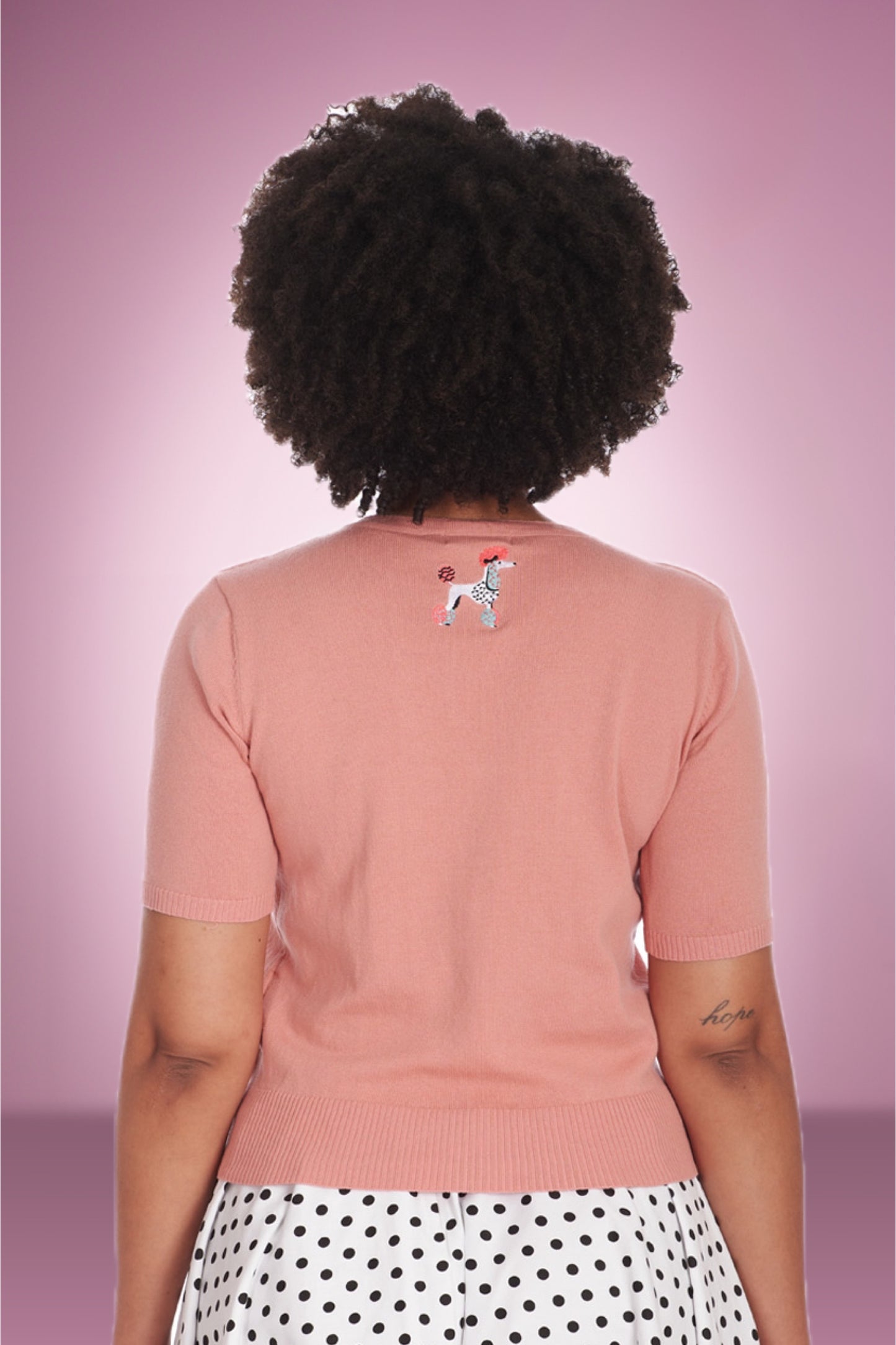 Poodle perfect Cardi