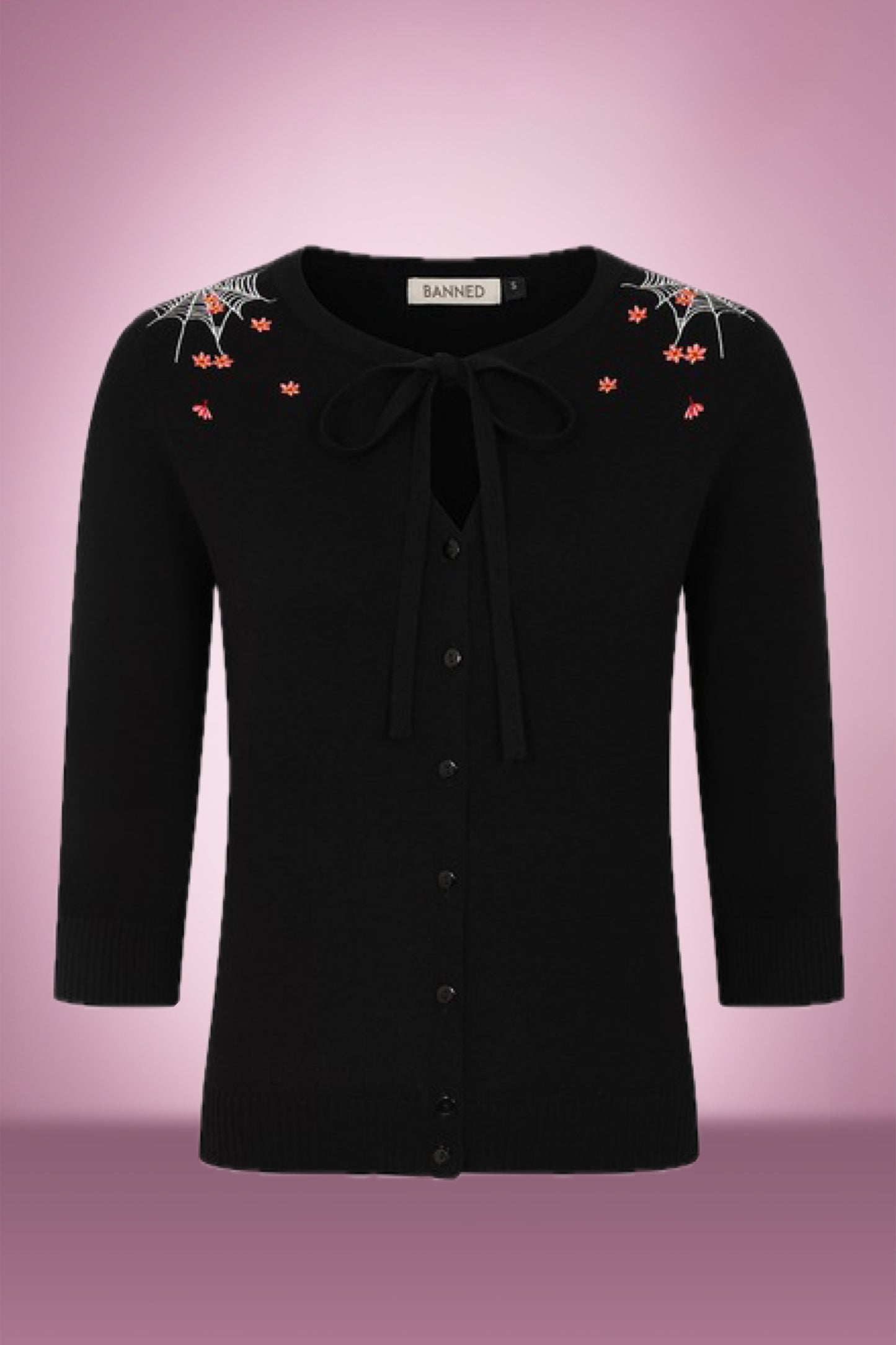 Spiderweb Blossom Cardi